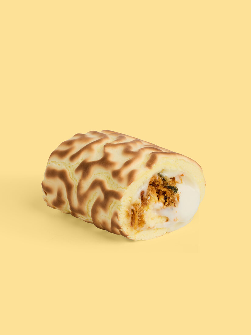 Tiger-skin mochi roll